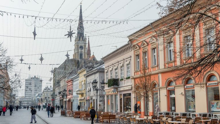 Novi Sad pedestrian zone