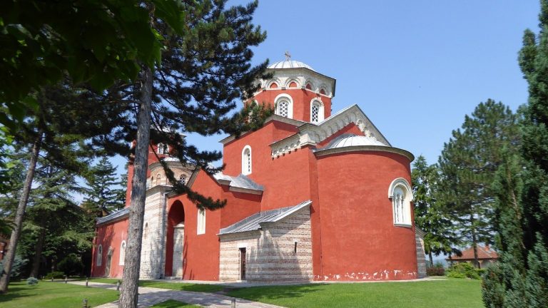 Monastery Zica, Serbia